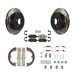 Transit Auto KDA-103681 Disc Brake Kit for 2003-2016 INFINITI Q70, INFINITI Q70L, INFINITI QX70 & more - Rear product image