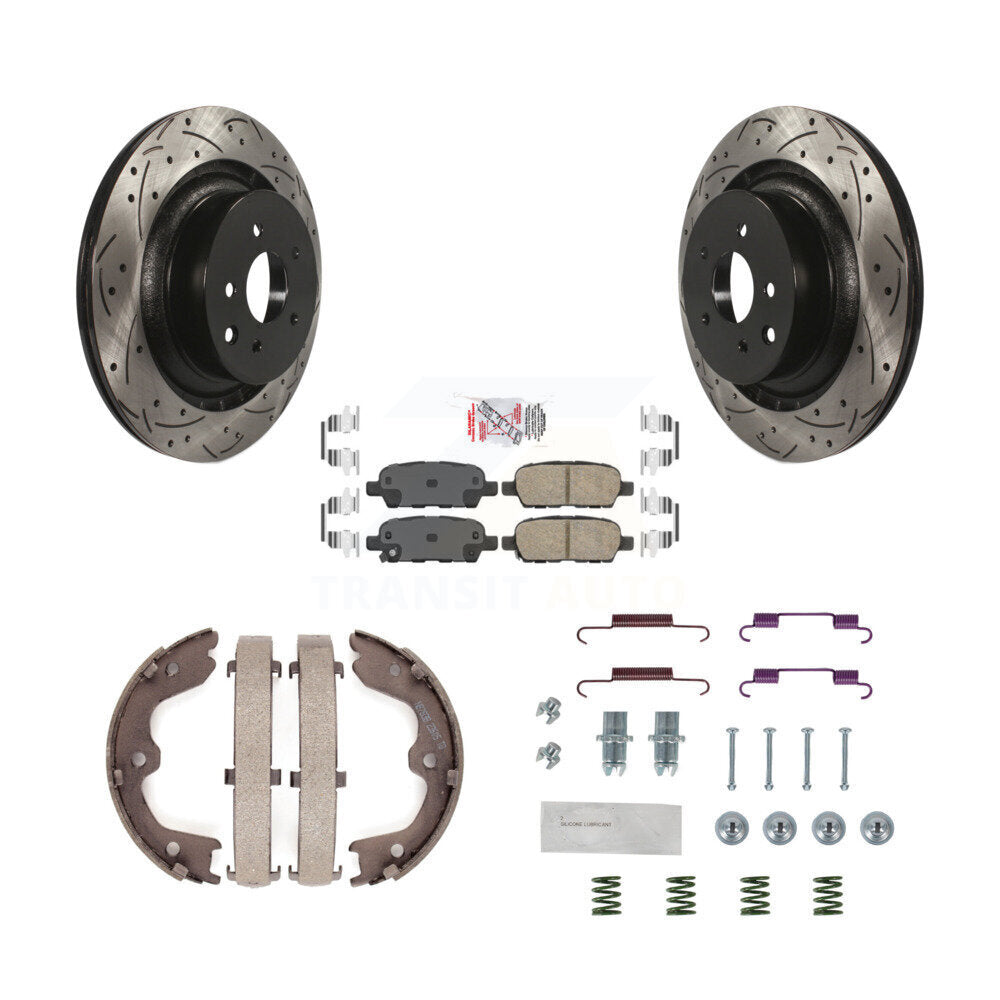 Transit Auto KDA-103684 Disc Brake Kit for 2014 INFINITI Q60 - Rear product image