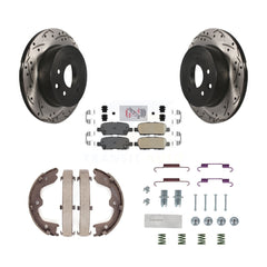 Transit Auto KDA-103691 Disc Brake Kit for 2003-2005 INFINITI G35, Nissan 350Z - Rear product image