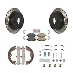 Transit Auto KDA-103692 Disc Brake Kit for 2002-2023 Nissan Altima, Nissan Maxima - Rear product image