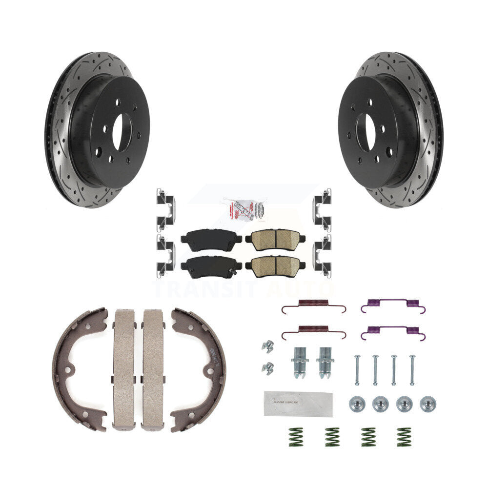 Transit Auto KDA-103696 Disc Brake Kit for 2006-2007 Nissan Xterra - Rear product image