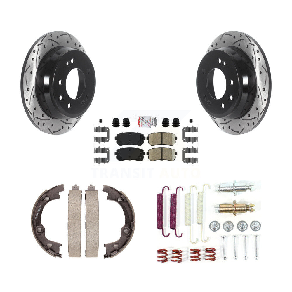 Transit Auto KDA-103699 Disc Brake Kit for 2009-2011 Hyundai Elantra - Rear product image