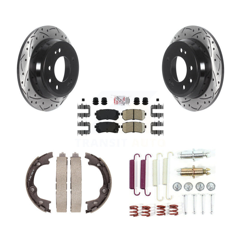 Transit Auto KDA-103699 Disc Brake Kit for 2009-2011 Hyundai Elantra - Rear product image