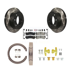Transit Auto KDA-103704 Disc Brake Kit for 2001-2003 GMC Yukon XL 2500, Chevrolet Silverado 1500 HD, GMC Sierra 1500 HD - Rear product image