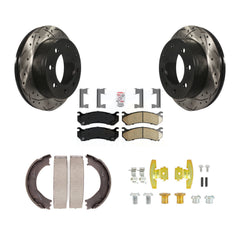 Transit Auto KDA-103705 Disc Brake Kit for 2001-2005 Chevrolet Suburban 2500, GMC Yukon XL 2500, Chevrolet Silverado 1500 HD & more - Rear product image