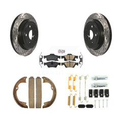 Transit Auto KDA-103707 Disc Brake Kit for 2011-2022 Jeep Grand Cherokee WK, Dodge Durango, Jeep Grand Cherokee - Rear product image