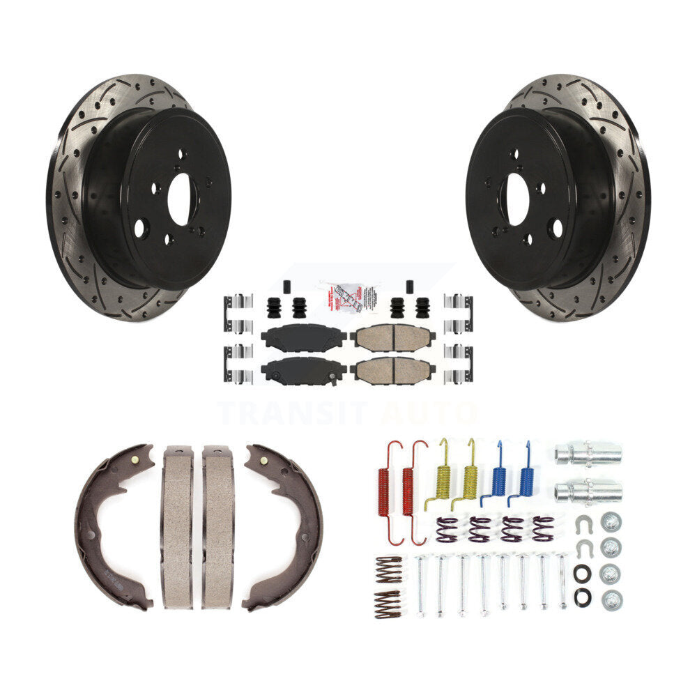 Transit Auto KDA-103726 Disc Brake Kit for 2008-2014 Subaru Impreza, Subaru Forester - Rear product image