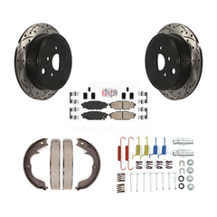 Transit Auto KDA-103726 Disc Brake Kit for 2008-2014 Subaru Impreza, Subaru Forester - Rear product image