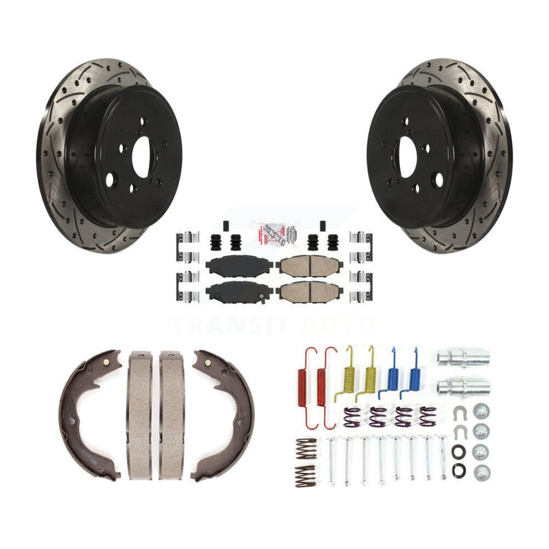 Transit Auto KDA-103726 Disc Brake Kit for 2008-2014 Subaru Impreza, Subaru Forester - Rear product image