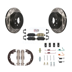 Transit Auto KDA-103752 Disc Brake Kit for 2008-2022 Nissan LEAF, Nissan Juke, Nissan Rogue Select & more - Rear product image