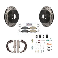 Transit Auto KDA-103754 Disc Brake Kit for 2008-2022 Nissan LEAF, Nissan Juke, Nissan Rogue Select & more - Rear product image