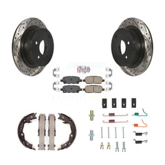 Transit Auto KDA-103757 Disc Brake Kit for 2007-2012 Nissan Sentra - Rear product image