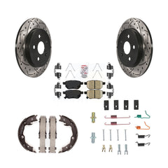 Transit Auto KDA-103760 Disc Brake Kit for 2009-2012 Pontiac Vibe, Toyota Matrix - Rear product image
