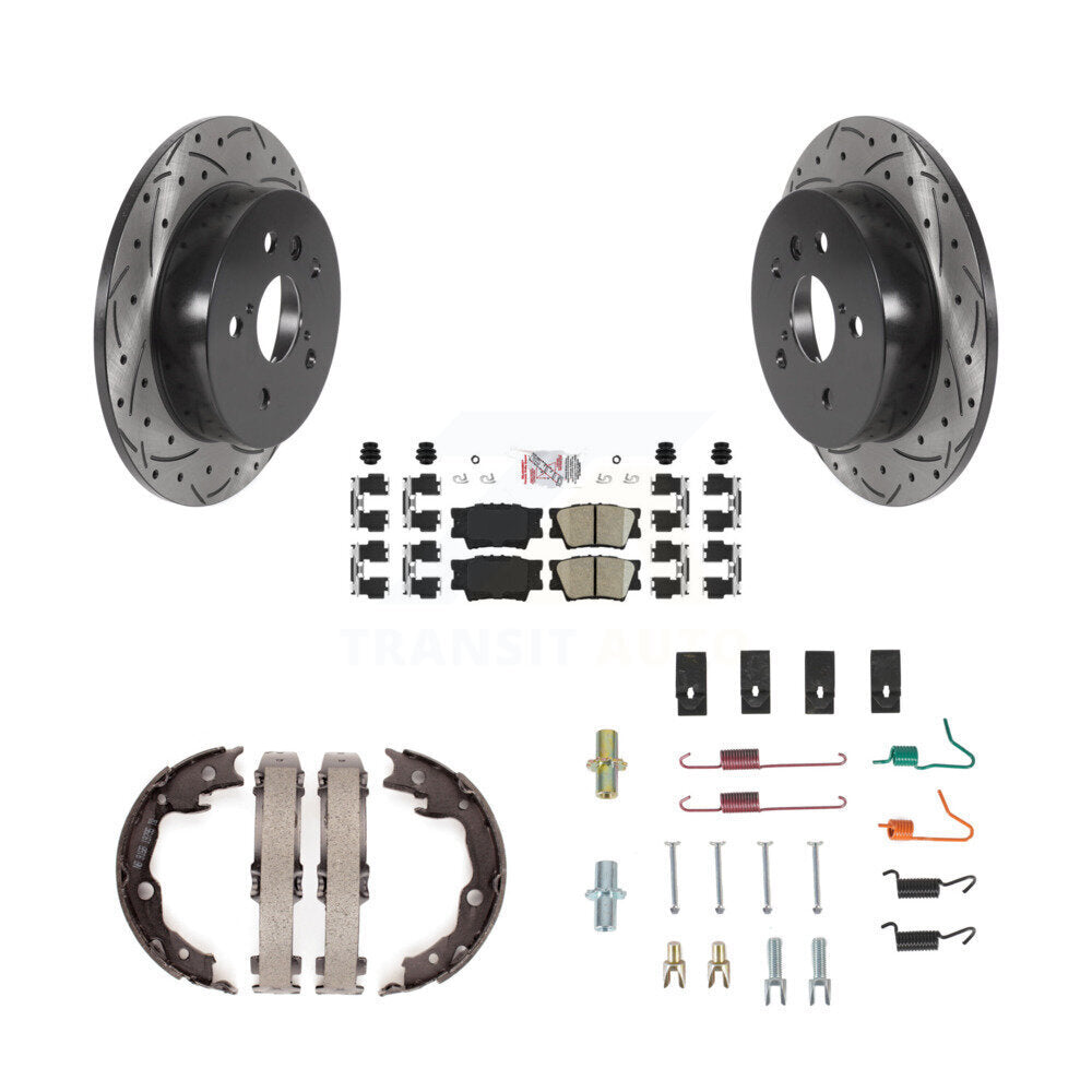 Transit Auto KDA-103762 Disc Brake Kit for 2018-2023 Toyota Camry - Rear product image