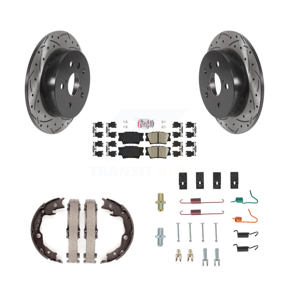 Transit Auto KDA-103763 Disc Brake Kit for 2018-2023 Toyota Camry - Rear product image