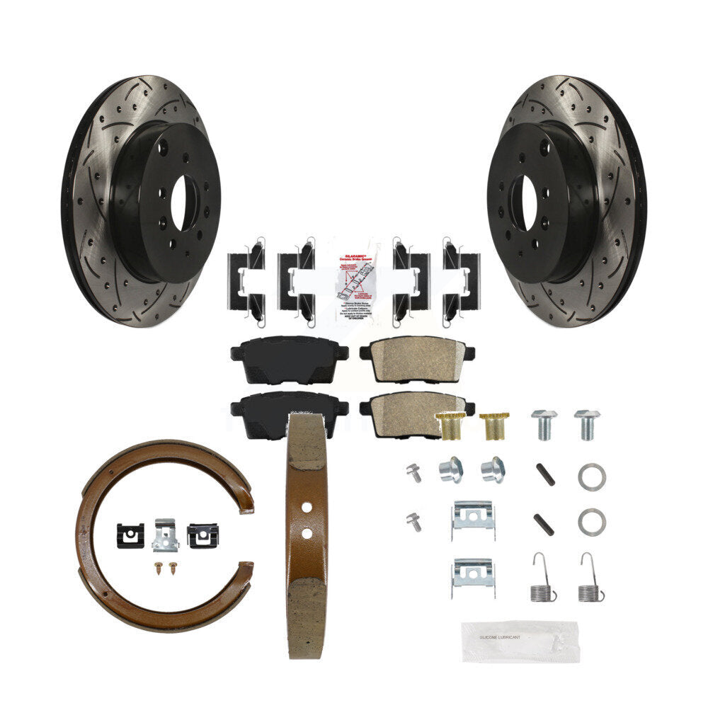 Transit Auto KDA-103764 Disc Brake Kit for 2007-2012 Mazda CX-9 - Rear product image