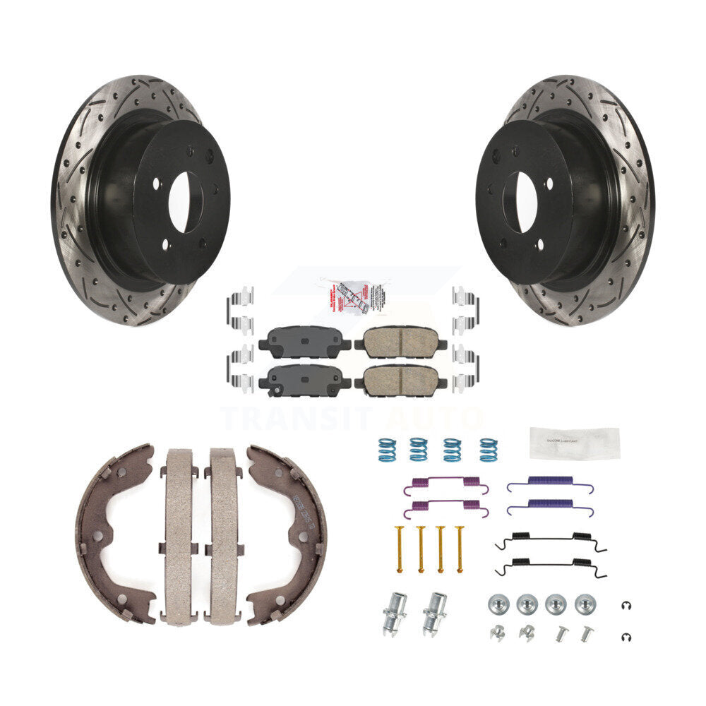 Transit Auto KDA-103767 Disc Brake Kit for 2007-2009 Nissan Altima - Rear product image