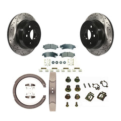 Transit Auto KDA-103775 Disc Brake Kit for 2007 GMC Sierra 1500 Classic - Rear product image