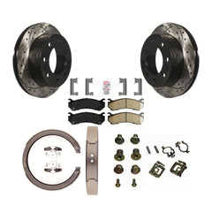 Transit Auto KDA-103779 Disc Brake Kit for 2003-2006 Chevrolet Silverado 1500 HD, GMC Sierra 1500 HD, GMC Sierra 2500 - Rear product image
