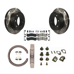 Transit Auto KDA-103780 Disc Brake Kit for 2003-2006 Chevrolet Silverado 1500 HD, GMC Sierra 1500 HD, GMC Sierra 2500 - Rear product image