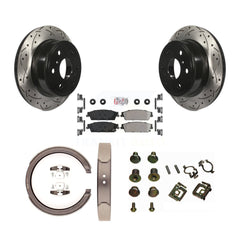 Transit Auto KDA-103783 Disc Brake Kit for 2007-2009 Chevrolet Silverado 1500, GMC Sierra 1500 - Rear product image