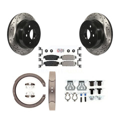 Transit Auto KDA-103785 Disc Brake Kit for 2007-2014 Chevrolet Silverado 1500, GMC Sierra 1500, Cadillac Escalade & more - Rear product image