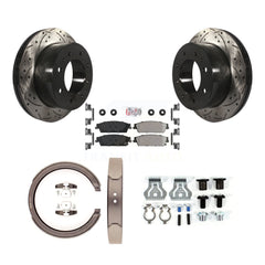 Transit Auto KDA-103787 Disc Brake Kit for 2011 Chevrolet Silverado 1500 - Rear product image