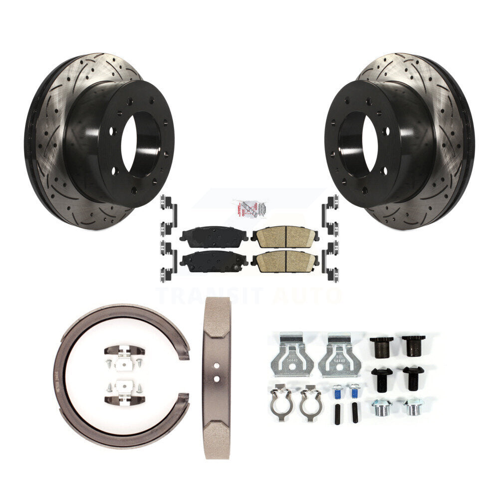 Transit Auto KDA-103788 Disc Brake Kit for 2011 Chevrolet Silverado 1500 - Rear product image