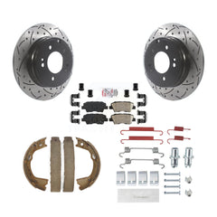Transit Auto KDA-103789 Disc Brake Kit for 2011-2017 Hyundai Azera, Hyundai Sonata, Kia Optima - Rear product image