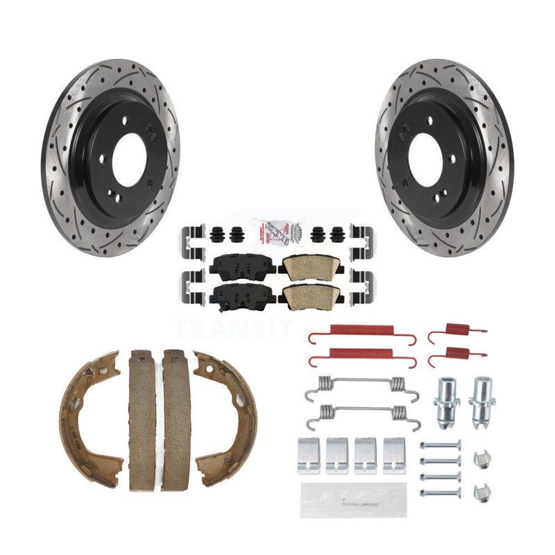 Transit Auto KDA-103792 Disc Brake Kit for 2013 Kia Optima - Rear product image
