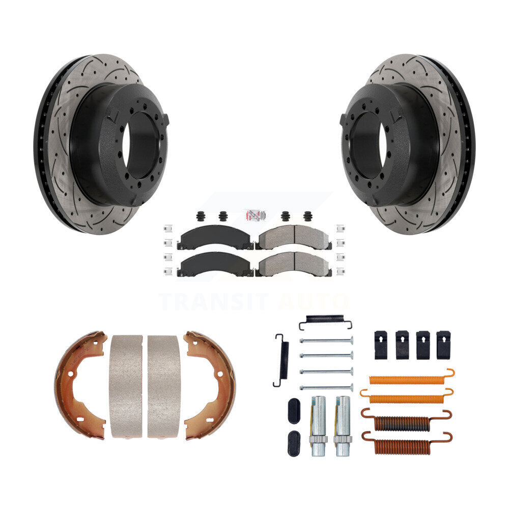 Transit Auto KDA-103798 Disc Brake Kit for 2008-2021 Ram 4500, Ram 5500, Dodge Ram 4500 & more - Rear product image