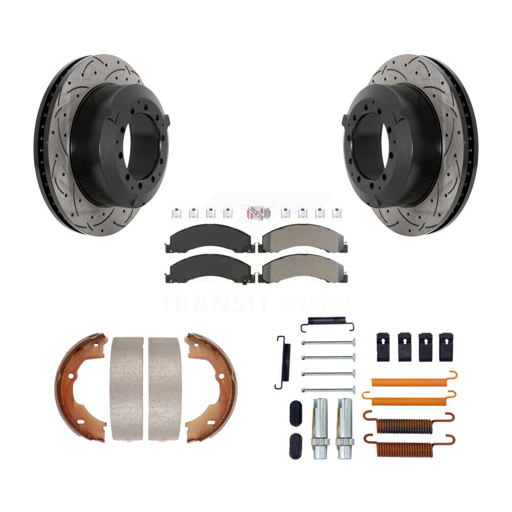 Transit Auto KDA-103799 Disc Brake Kit for 2008-2021 Ram 4500, Ram 5500, Dodge Ram 4500 & more - Rear product image