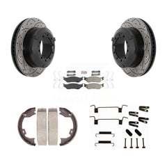 Transit Auto KDA-103807 Disc Brake Kit for 2005-2016 IC Corporation AC Commercial Bus, Ford F-450 Super Duty - Rear product image