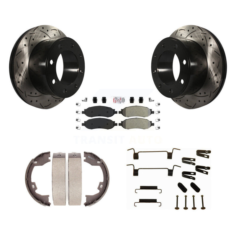 Transit Auto KDA-103808 Disc Brake Kit for 2005-2007 Ford F-250 Super Duty, Ford F-350 Super Duty - Rear product image