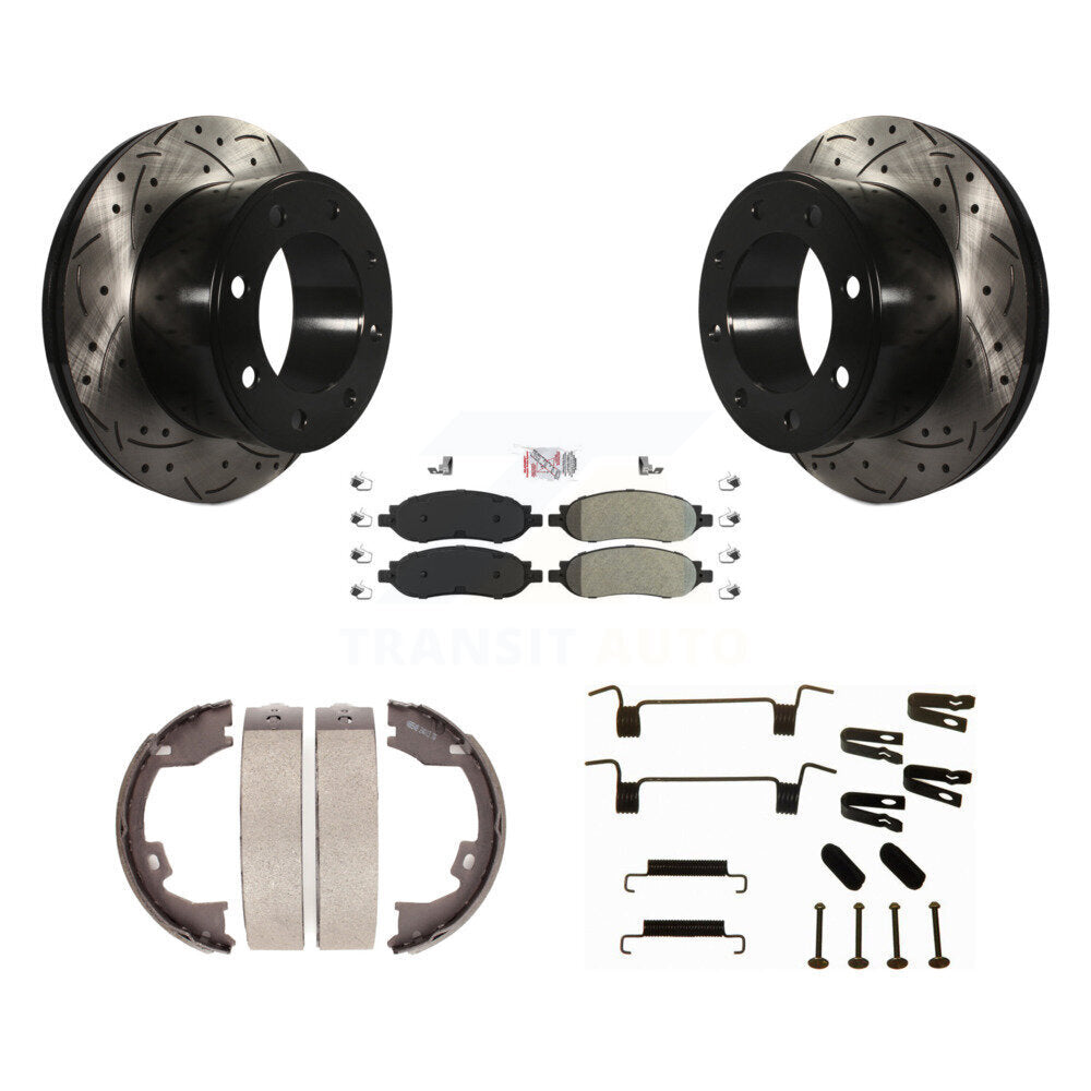 Transit Auto KDA-103809 Disc Brake Kit for 2005-2007 Ford F-250 Super Duty, Ford F-350 Super Duty - Rear product image