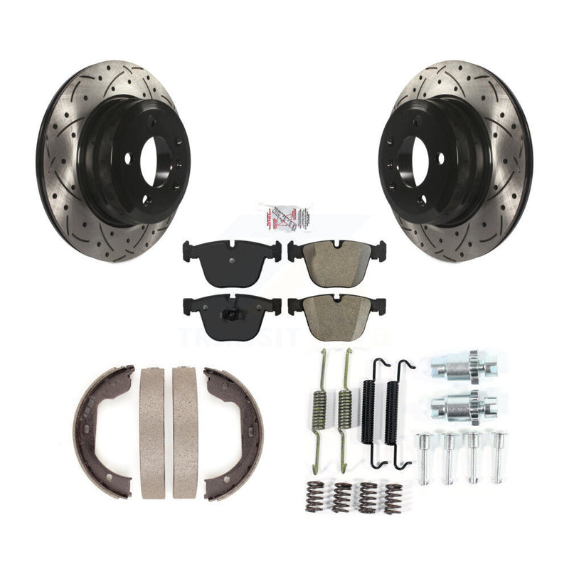 Transit Auto KDA-103816 Disc Brake Kit for 2009 BMW X6 - Rear product image