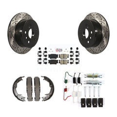 Transit Auto KDA-103819 Disc Brake Kit for 2012-2018 Lexus ES350, Lexus ES300h, Toyota Avalon & more - Rear product image