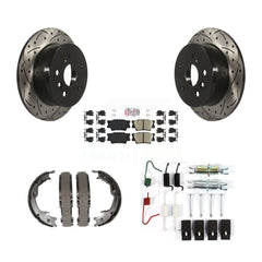 Transit Auto KDA-103820 Disc Brake Kit for 2012-2018 Lexus ES350, Lexus ES300h, Toyota Avalon & more - Rear product image
