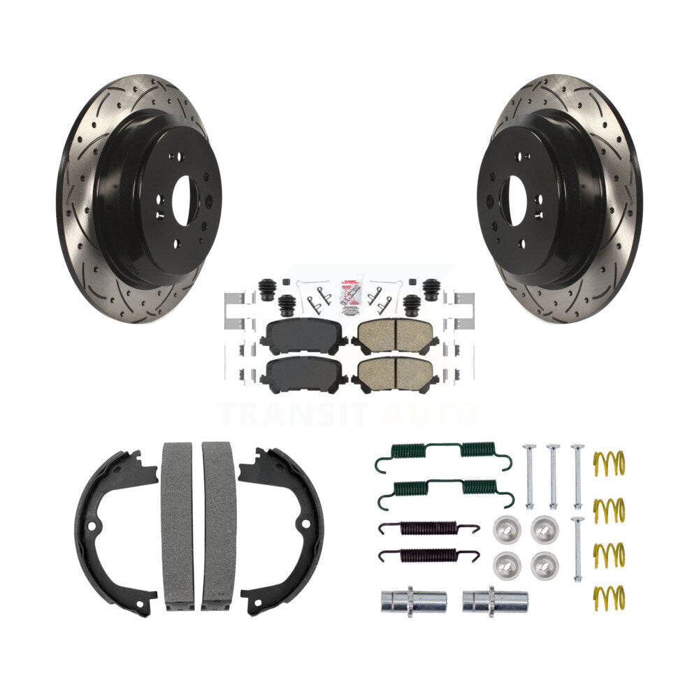 Transit Auto KDA-103821 Disc Brake Kit for 2014-2016 Acura MDX - Rear product image