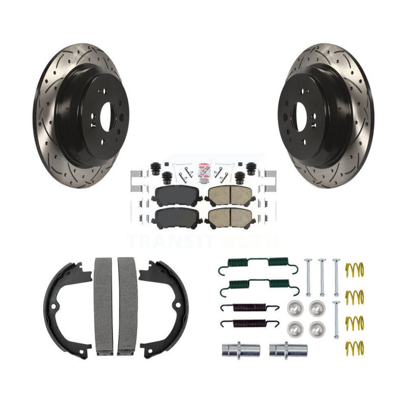 Transit Auto KDA-103821 Disc Brake Kit for 2014-2016 Acura MDX - Rear product image