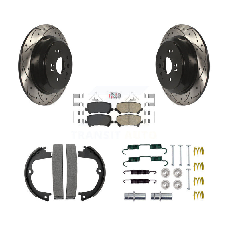 Transit Auto KDA-103822 Disc Brake Kit for 2014-2016 Acura MDX - Rear product image
