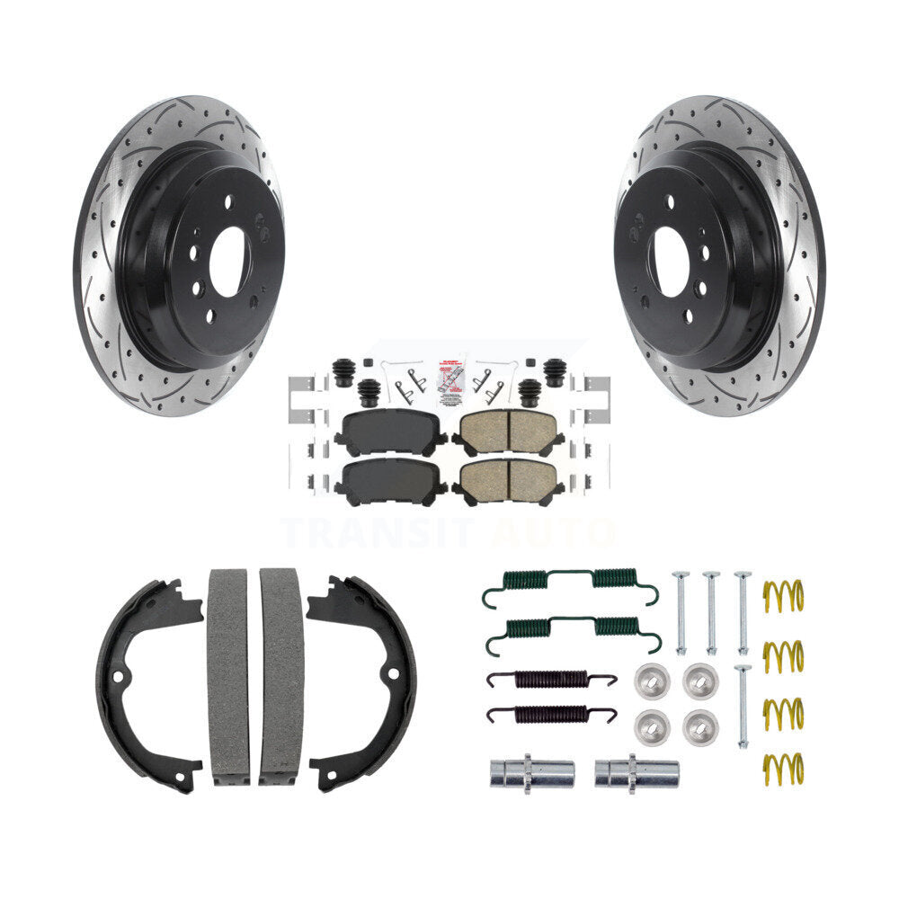 Transit Auto KDA-103823 Disc Brake Kit for 2016-2024 Honda Passport, Honda Ridgeline, Honda Pilot - Rear product image