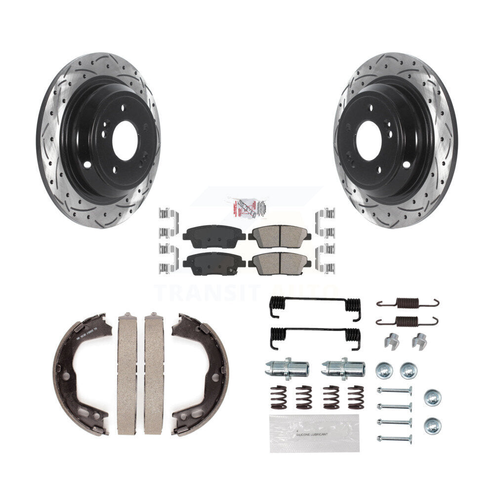 Transit Auto KDA-103825 Disc Brake Kit for 2010-2014 Hyundai Genesis - Rear product image