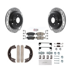 Transit Auto KDA-103825 Disc Brake Kit for 2010-2014 Hyundai Genesis - Rear product image