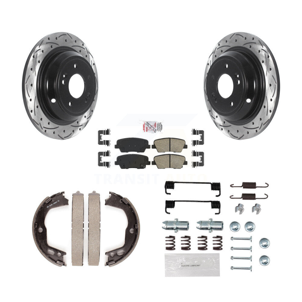 Transit Auto KDA-103828 Disc Brake Kit for 2009-2010 Hyundai Genesis - Rear product image