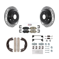 Transit Auto KDA-103828 Disc Brake Kit for 2009-2010 Hyundai Genesis - Rear product image