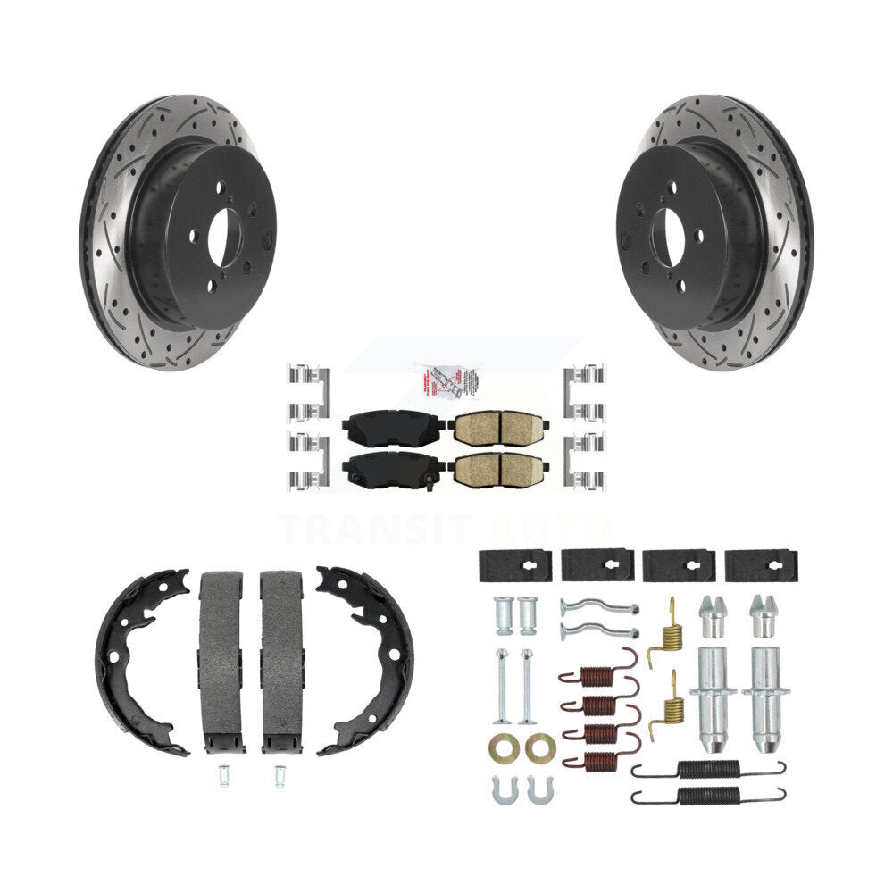 Transit Auto KDA-103834 Disc Brake Kit for 2014-2018 Subaru Forester - Rear product image