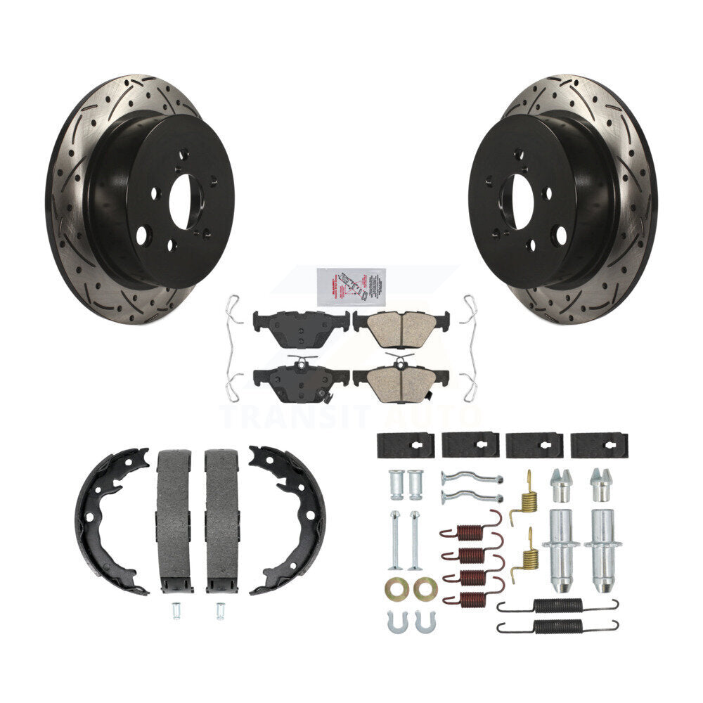 Transit Auto KDA-103835 Disc Brake Kit for 2019-2020 Subaru Crosstrek - Rear product image