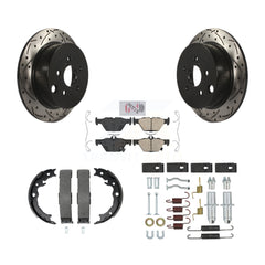 Transit Auto KDA-103835 Disc Brake Kit for 2019-2020 Subaru Crosstrek - Rear product image