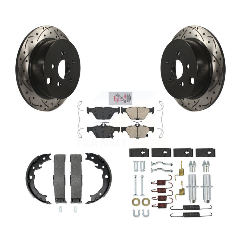 Transit Auto KDA-103835 Disc Brake Kit for 2019-2020 Subaru Crosstrek - Rear product image